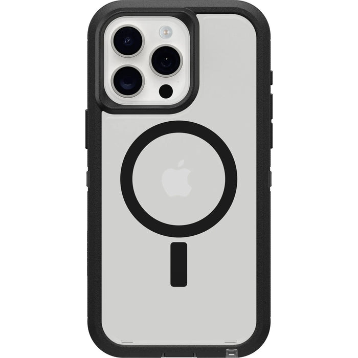 OtterBox Defender XT MagSafe Apple iPhone 15 Pro Max (6.7") Case Dark Side (Clear / Black)