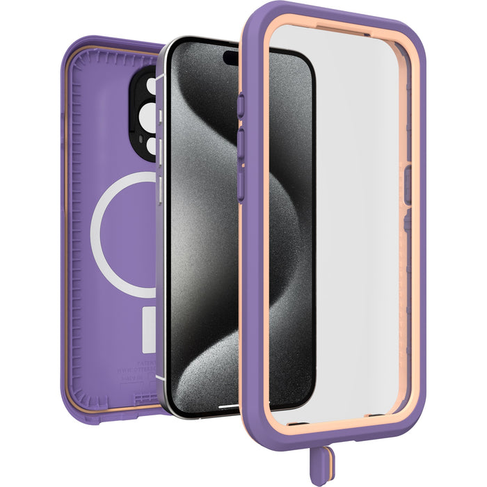 OtterBox Fre MagSafe Apple iPhone 15 Pro (6.1") Case Rule of Plum (Purple)