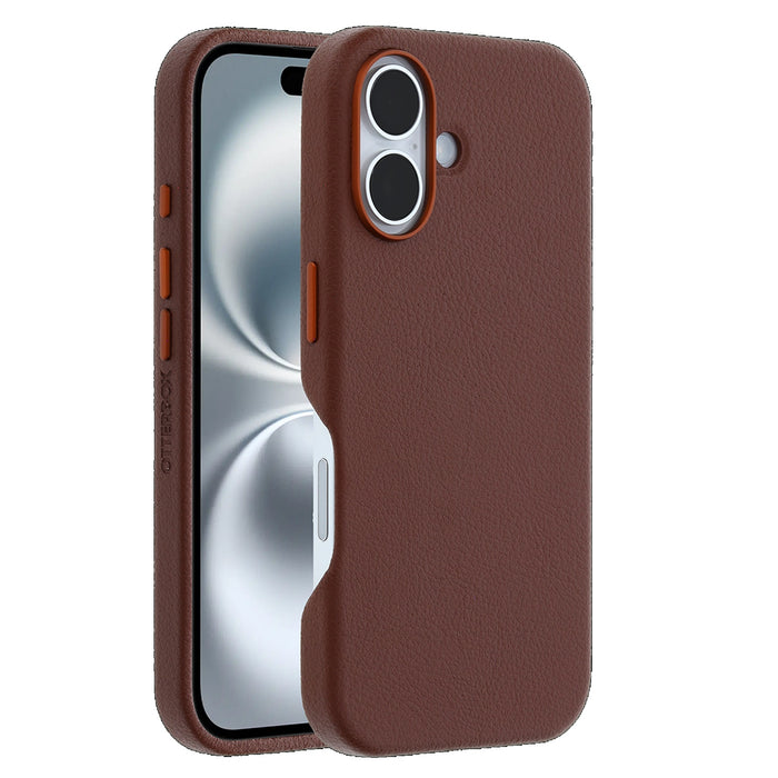 OtterBox Symmetry MagSafe Cactus Leather Apple iPhone 16 Plus (6.7") Case Brown