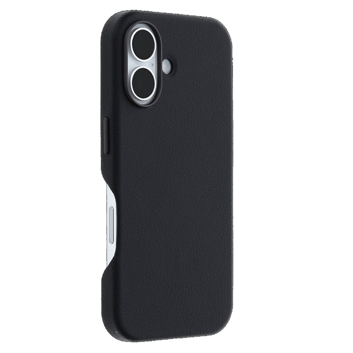 OtterBox Symmetry MagSafe Cactus Leather Apple iPhone 16 (6.1") Case Black,DROP+ 3X Military Standard,Pocket friendly