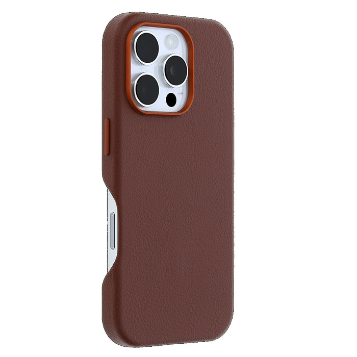 OtterBox Symmetry MagSafe Cactus Leather Apple iPhone 16 Pro (6.3") Case Brown