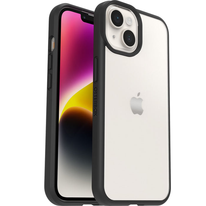 OtterBox React Apple iPhone 14 Plus Case Black Crystal (Clear/Black)