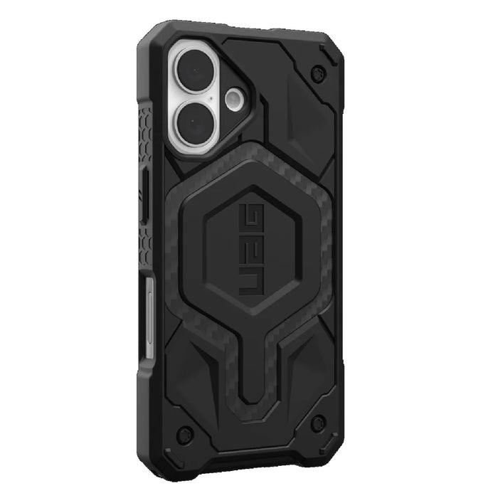 UAG Monarch Pro Apple iPhone 16 (6.1") Rugged Case - Carbon Fiber