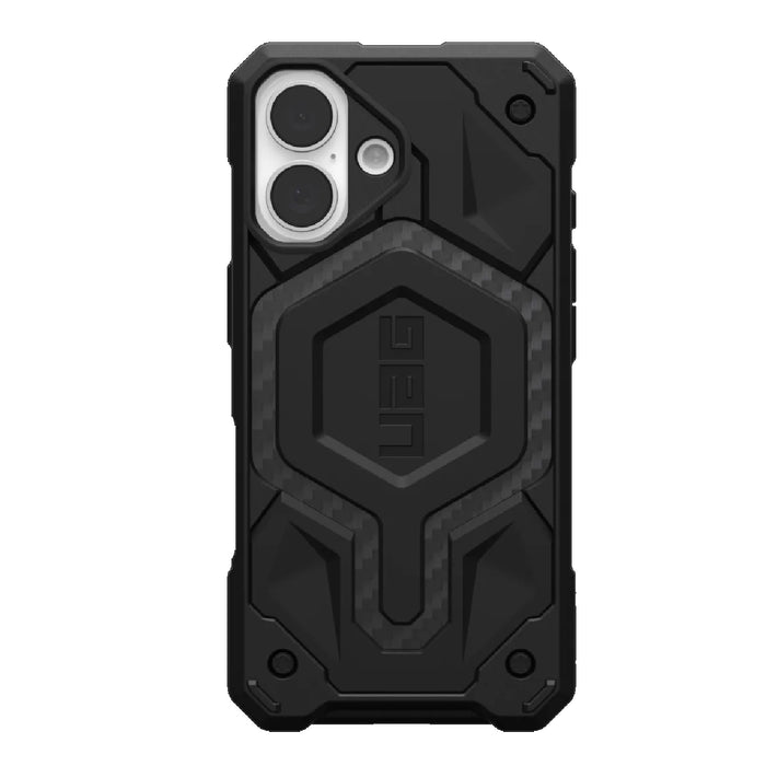 UAG Monarch Pro Apple iPhone 16 (6.1") Rugged Case - Carbon Fiber