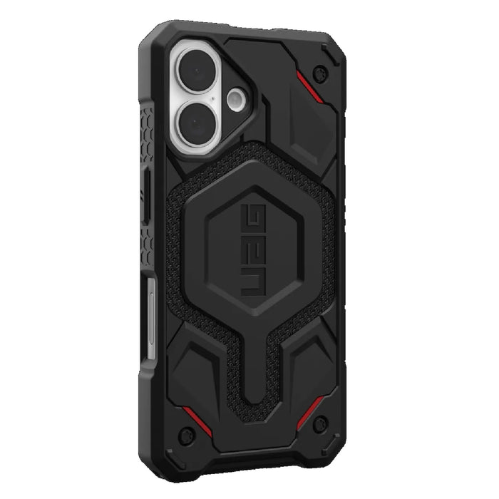 UAG Monarch Pro Kevlar Apple iPhone 16 (6.1") Rugged Case - Kevlar Black