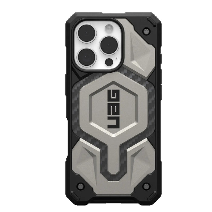 UAG Monarch Pro Apple iPhone 16 Pro Max (6.9") Rugged Case - Titanium