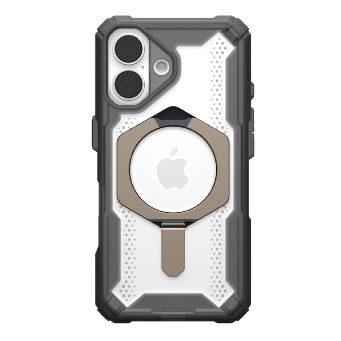 UAG Plasma XTE MagSafe Apple iPhone 16 (6.1") Rugged Case - Ash/Titanium