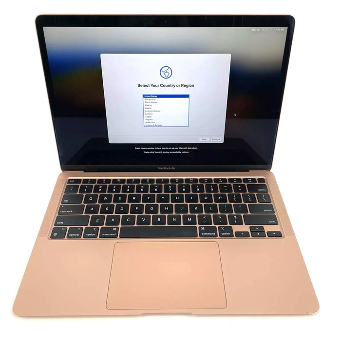 Refurbished MacBook Air 13-inch M1 Chip, 8GB/256GB - GOLD