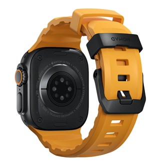 Nomad - Rocky Point Band for Apple Watch 46/49mm - Sol Yellow - Black Titanium Hardware