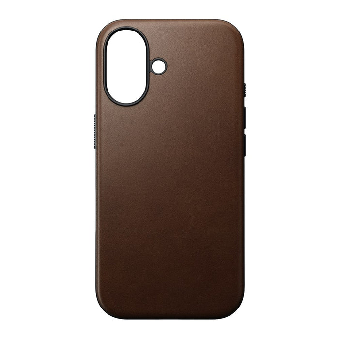 Nomad - Modern Leather Case - iPhone 16 - Brown