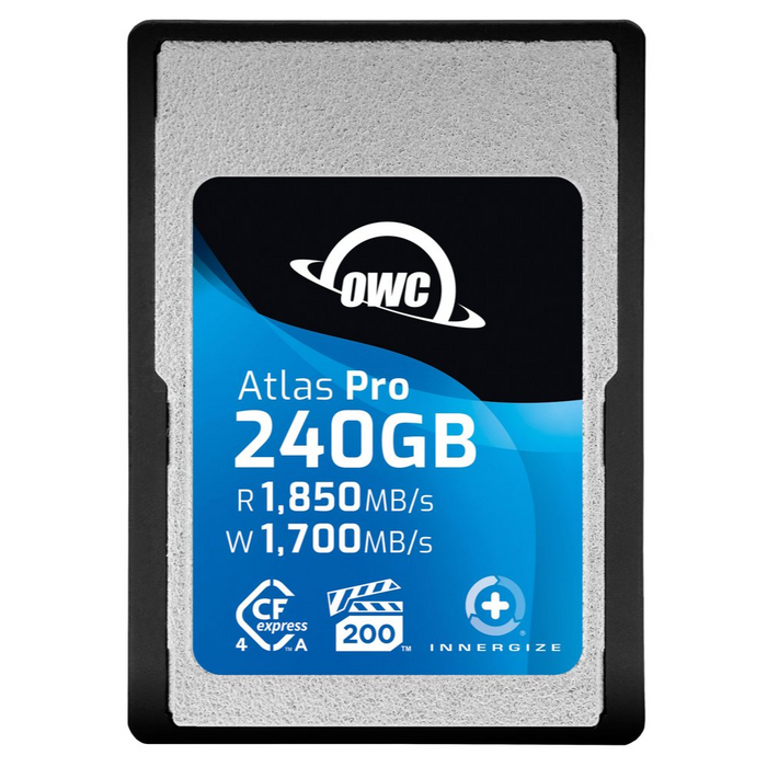 240GB OWC Atlas Pro CFexpress 4.0 Type A Memory Card