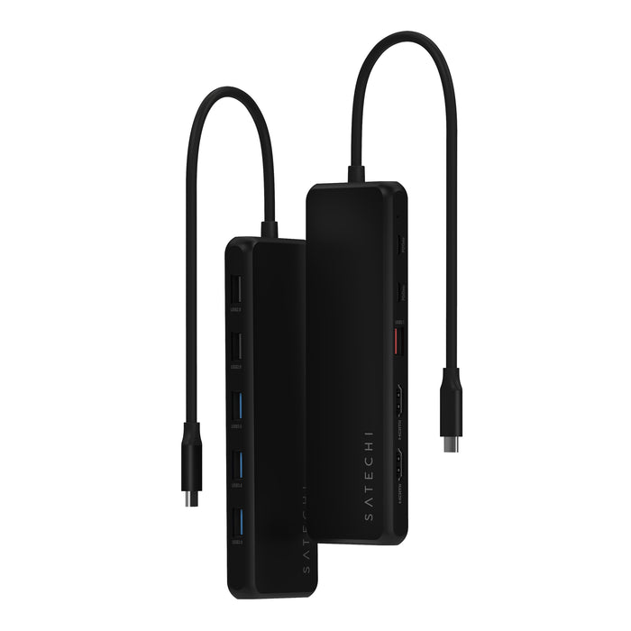 Satechi 13-in-1 USB-C Triple Display Multiport Adapter (Black)