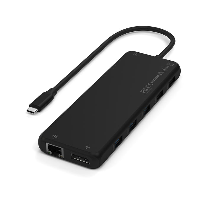 Satechi 13-in-1 USB-C Triple Display Multiport Adapter (Black)