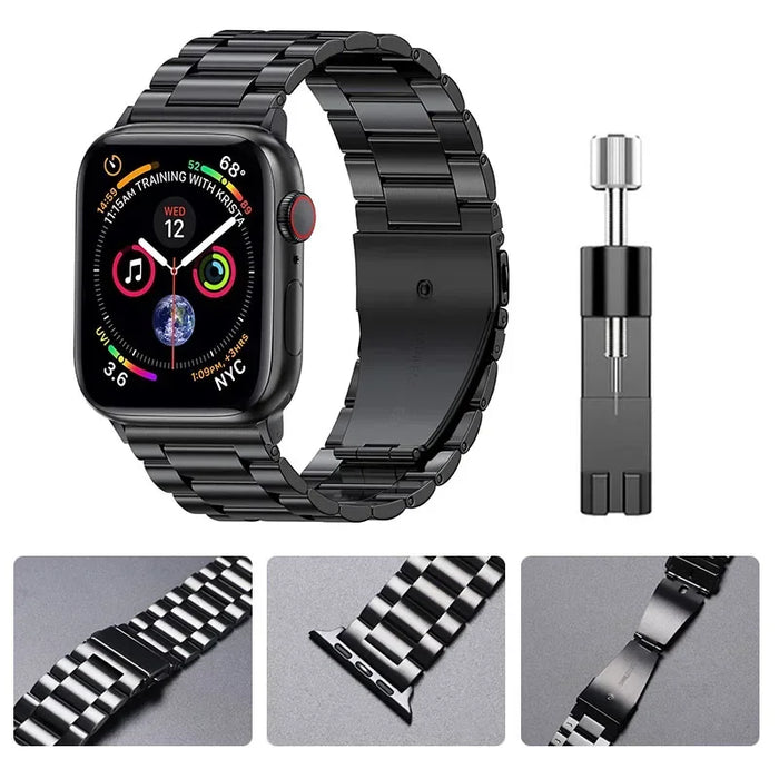 Stainless Steel Band for Apple Watch - Black