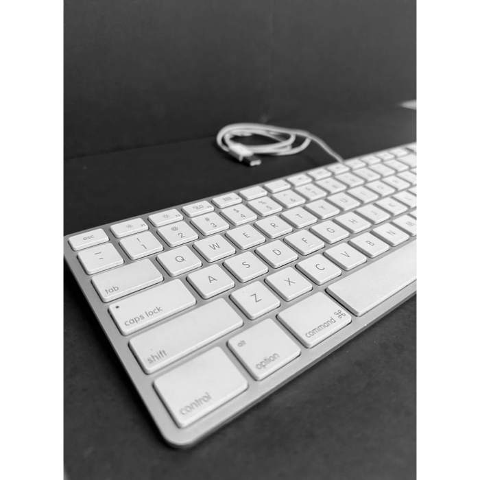 Refurbished Apple Wired Keyboard with Mighty Mouse Combo - White (A+ Grade Quality)