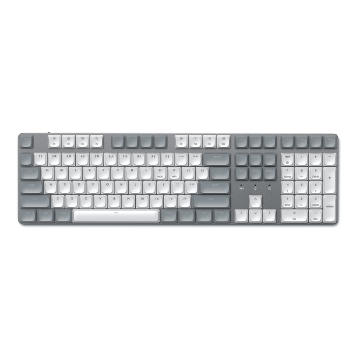 SM3 Slim Mechanical Backlit Bluetooth Keyboard - Light