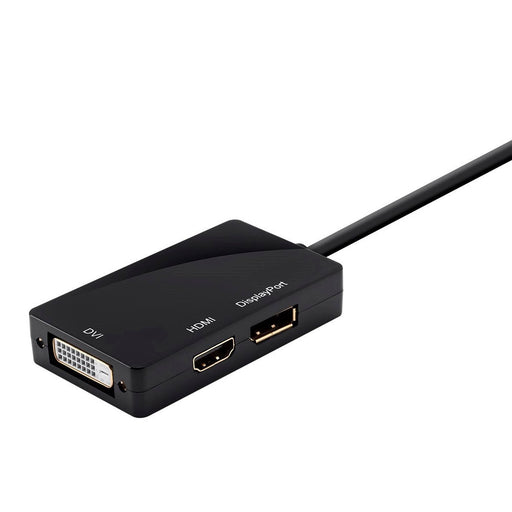 Mini 1.1 to HDMI®, DVI & DisplayPort Adapter, Black