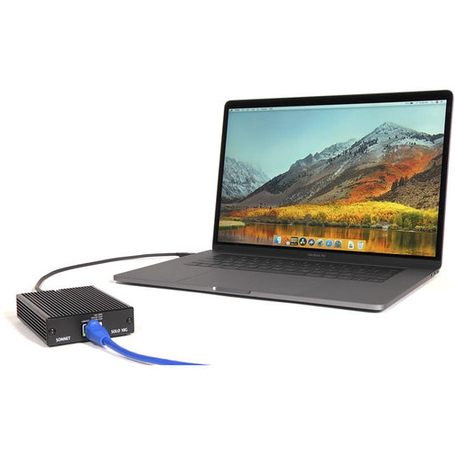 Sonnet Solo 10G Thunderbolt 3 to 10 Gigabit Ethernet Adapter with NBASE-T Support