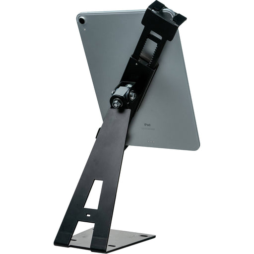 CTA Digital Angle-Adjustable Locking Desktop Tablet Stand - Black