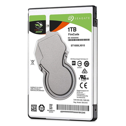 1.0TB FireCuda Laptop SSHD 2.5-inch 9.5mm SATA 6.0Gb-s 5400RPM Hybrid Drive