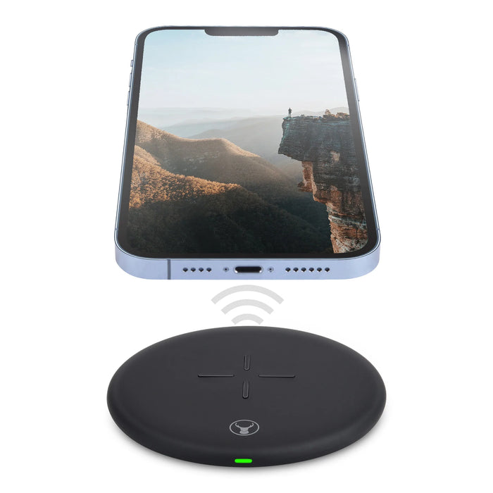 Bonelk USB-C Wireless Fast Charge Qi Pad - Black