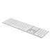 Matias Wired Keyboard for Mac Silver