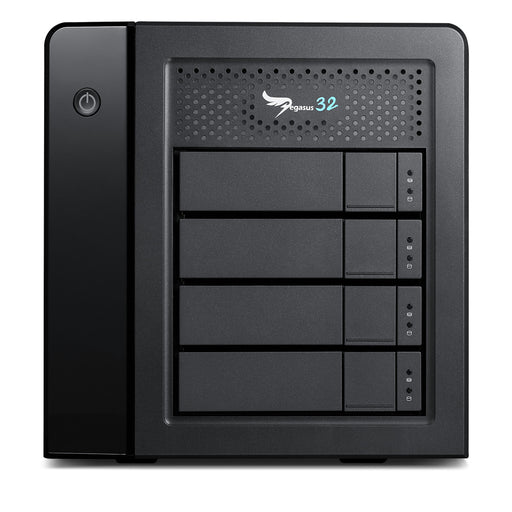 40TB 4 x 10TB SATA Pegasus32 R4 RAID System with 0.7M Thunderbolt 3 cable