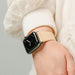 Nomad Modern Strap Slim Apple Watch 38-40mm Natural - Black Hardware