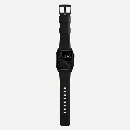 Nomad Rugged Strap for Apple Watch 42-44mm - Black hardware