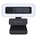 Bonelk USB Webcam Pro LED, Clip On, 1080p Black