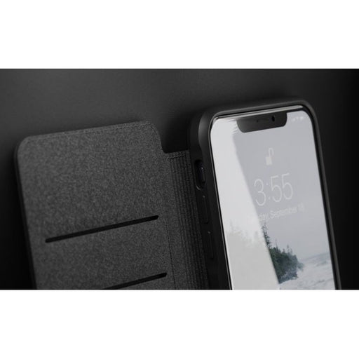 Nomad Horween Leather Rugged Folio for iPhone XS Max - Black