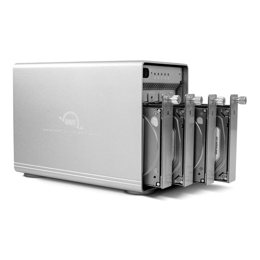 64TB OWC Mercury Elite Pro Quad RAID 5 Four-Drive HDD External Storage Solution