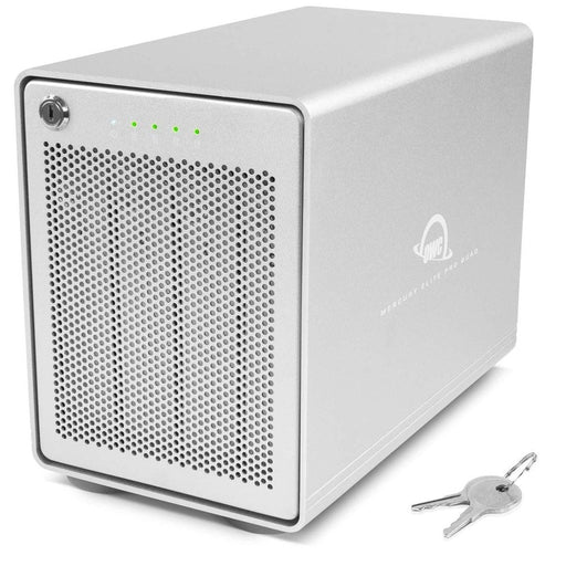 80TB OWC Mercury Elite Pro Quad RAID 5 Four-Drive HDD External Storage Solution