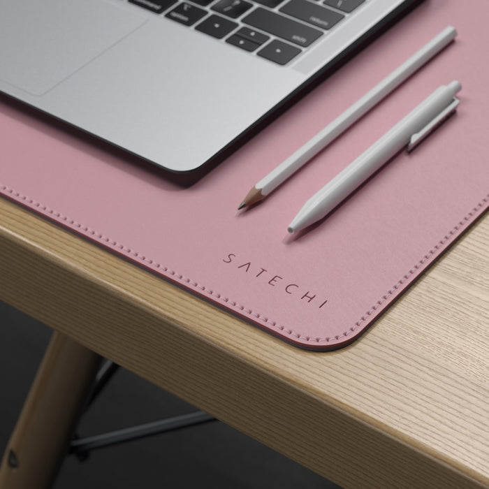 Satechi Dual Sided Eco-Leather Deskmate - Pink