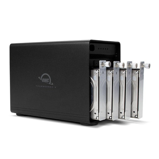 56TB OWC ThunderBay 4 RAID 5 Four-Drive Enterprise HDD Storage Solution with Dual Thunderbolt 3 Ports