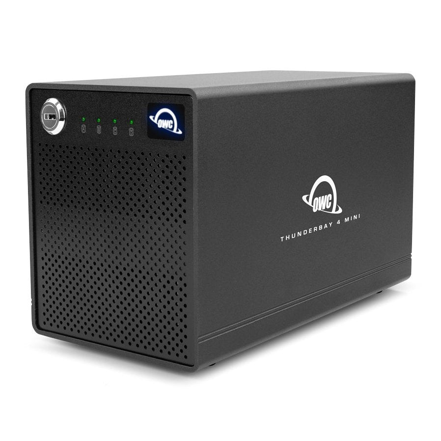 OWC ThunderBay 4 mini Four-Bay External Drive Enclosure with Dual