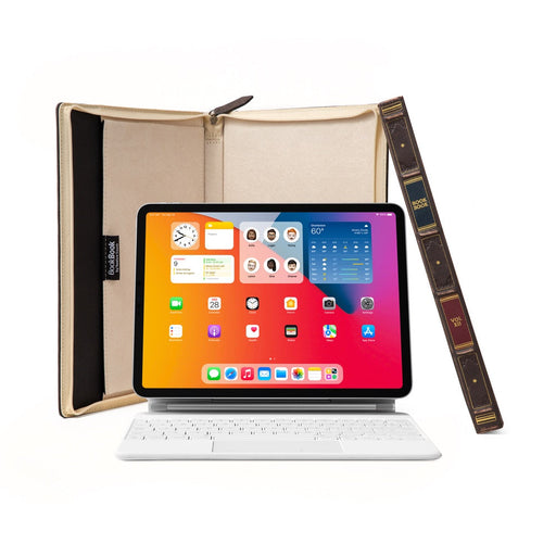 Twelve South BookBook Cover for 11" iPad + Keyboard Cream Lining